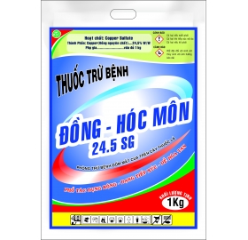 ĐỒNG-HÓC MÔN 24.5SG – PHÒNG TRỪ BỆNH ĐỐM MẮT CUA TRÊN CÂY THUỐC LÁ