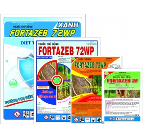 FORTAZEB 72WP – PHÒNG TRỊ LOÉT SỌC MẶT CẠO CAO SU