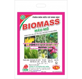 BIOMASS MÀU MỠ - CUNG CẤP CHẤT HỮU CƠ VÀ CÁC DINH DƯỠNG THIẾT YẾU CHO CÂY, GIÚP CÂY PHÁT TRIỂN TỐT, ÍT BỆNH, HOA TRÁI NHIỀU, MÀU SẮC TƯƠI ĐẸP VÀ TĂNG CHẤT LƯỢNG
