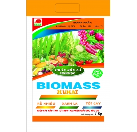 BIOMASS HUMAT – RỄ NHIỀU, XANH LÁ, TỐT CÂY, GIÚP CÂY HẤP THU TỐT NPK, HẠ PHÈN GIẢI ĐỘC HỮU CƠ